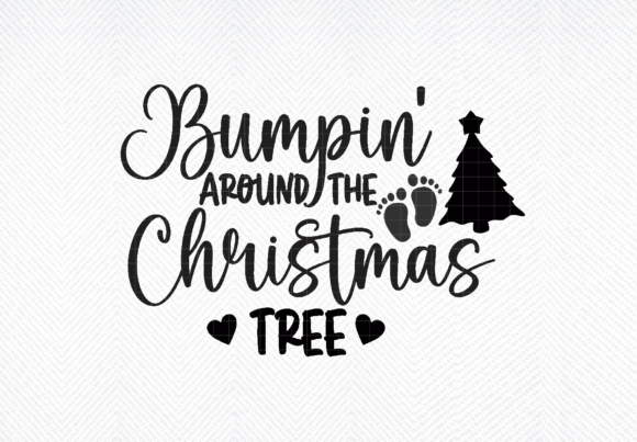 Bumpin Around the Christmas Tree Svg for Graphics and Crafts