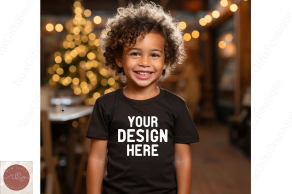 Christmas Baby Black Mockup 46 Graphics Christmas Amp Review