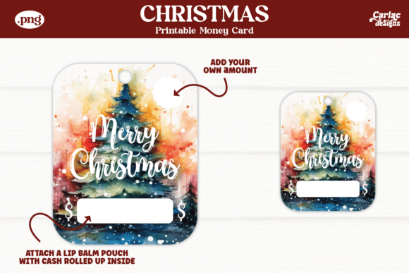 Christmas Money Card Graphics and Crafts Review