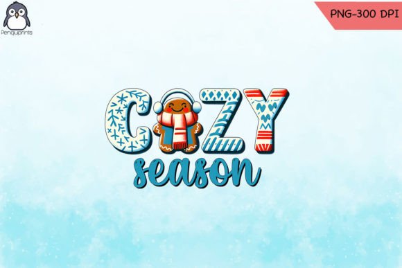 Cozy Season Christmas Warmth Graphics for Crafts & Content