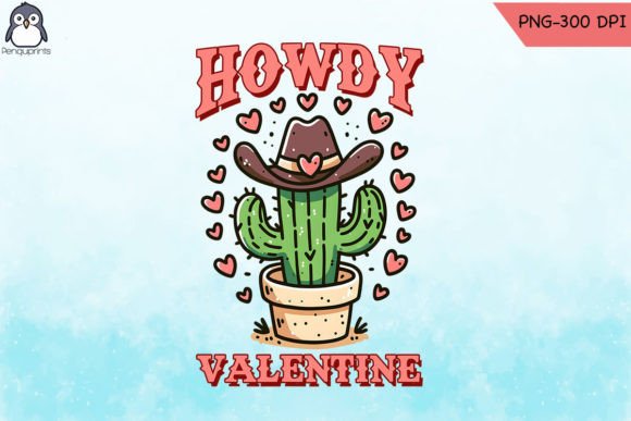 Howdy Western Cowboy Valentine PNG: A Designer's Review