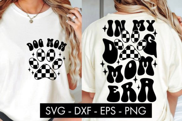 In My Dog Mom Era Checkered Paw SVG Review