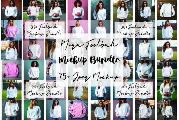 Mega Football Mockup Bundle: Graphics and Apparel Mockups Review