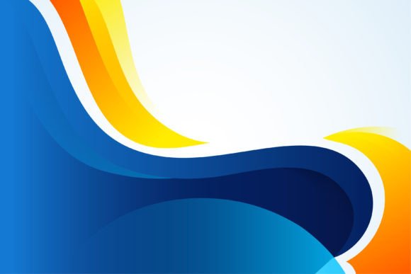 Orange Blue Gradient Background Graphics Review