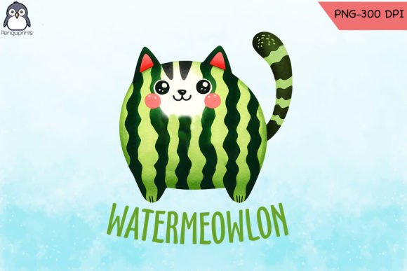 Watermeowlon Kitty Fruit PNG: A Designer's Review for Graphics and Crafts