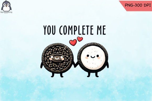 You Complete Me Cookie PNG Design Review